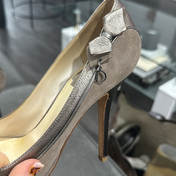 Christian Dior suede pumps - Picture 2 of 3